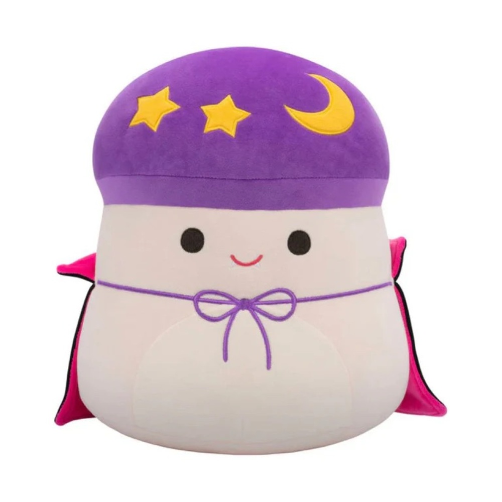 Squishmallows Halloween Carina Mushroom 4.5in with Dracula Cape 2024